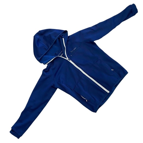 COTOPAXI Sambaya Hooded Jacket Blue Women's Stretch Full Zip Up Fleece Large - Picture 13 of 16
